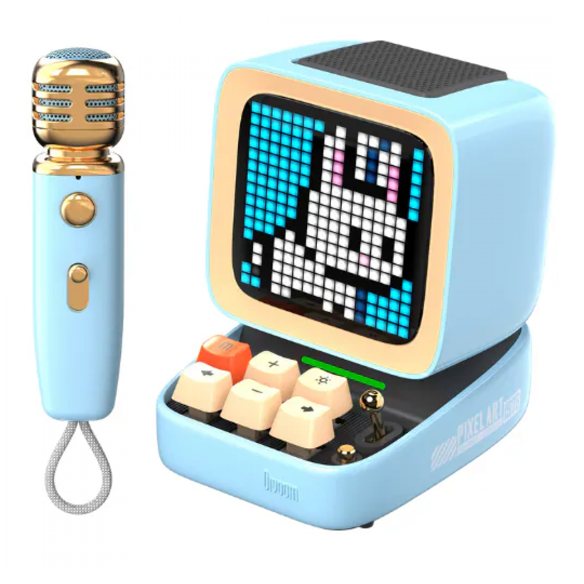 Divoom Ditoo Mic (Blue) 卡拉OK像素藍牙喇叭 (藍色)